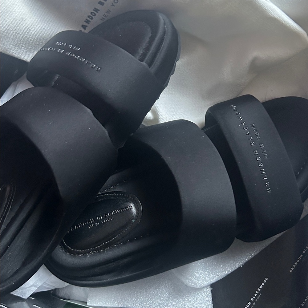 Brand new - never worn ***Brandon Blackwood Dai  Women's Black Sandals